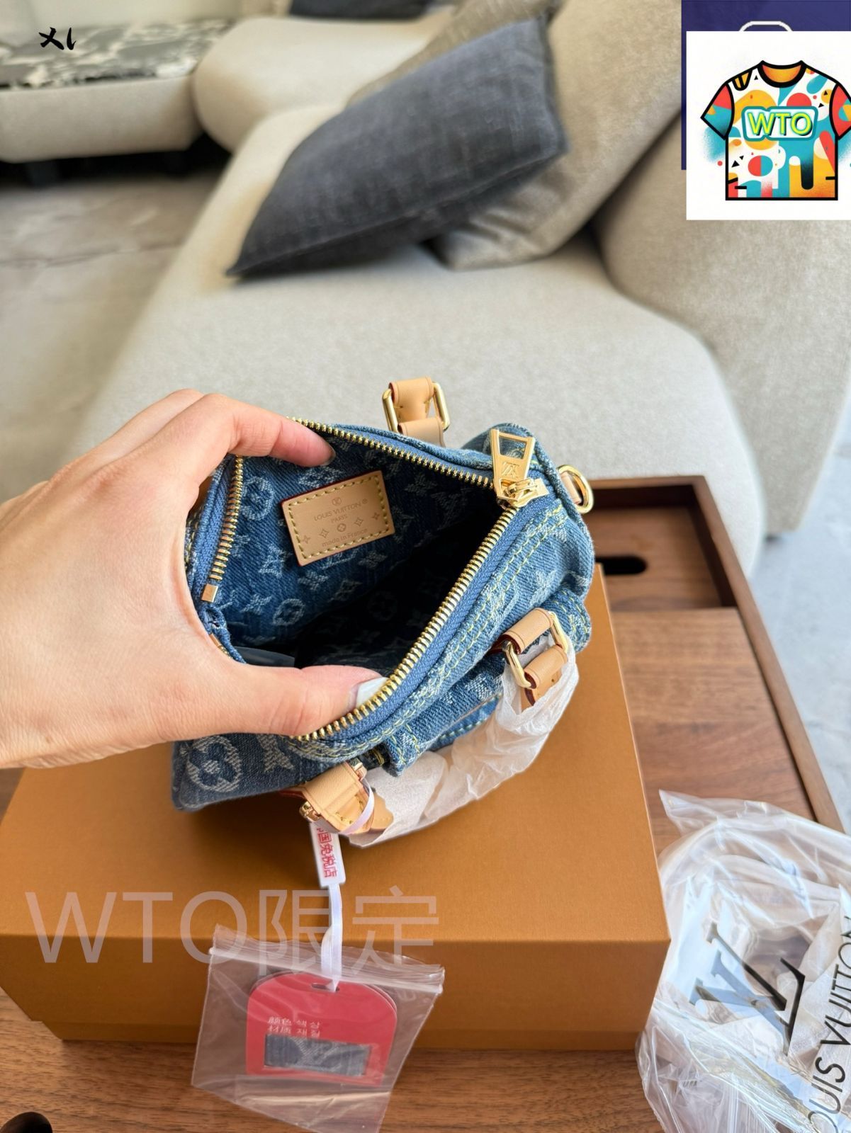 【美品】ルイヴィトン　デニム　バッグ　ネオカヴィ 楽天市場】LOUIS VUITTON ルイ ヴィトン モノグラムデニム ネオカヴィ