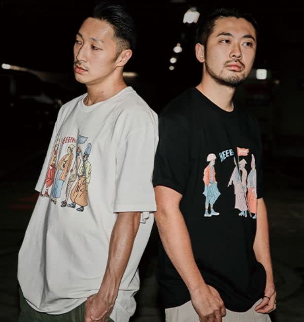 ケツメイシ Tシャツ ktm 20th ライブ 非売品　缶バッジ付き ケツメイシ Tシャツ ktm 20th ライブ 非売品 缶バッジ付き