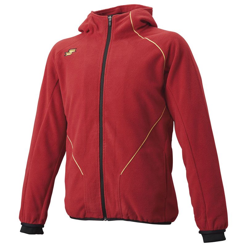 SSK(エスエスケイ) フリースジャケット フルZIP長袖パーカ(裏タフタ