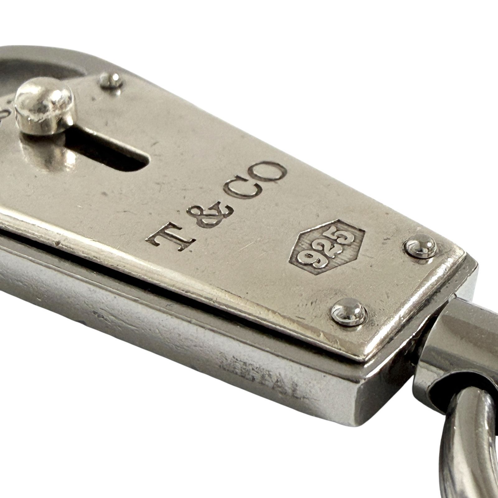 ティファニー　メンズ　メイカーズ バレット キー リング　キーホルダー ティファニー TIFFANY & CO. メイカーズ バレット キー リング