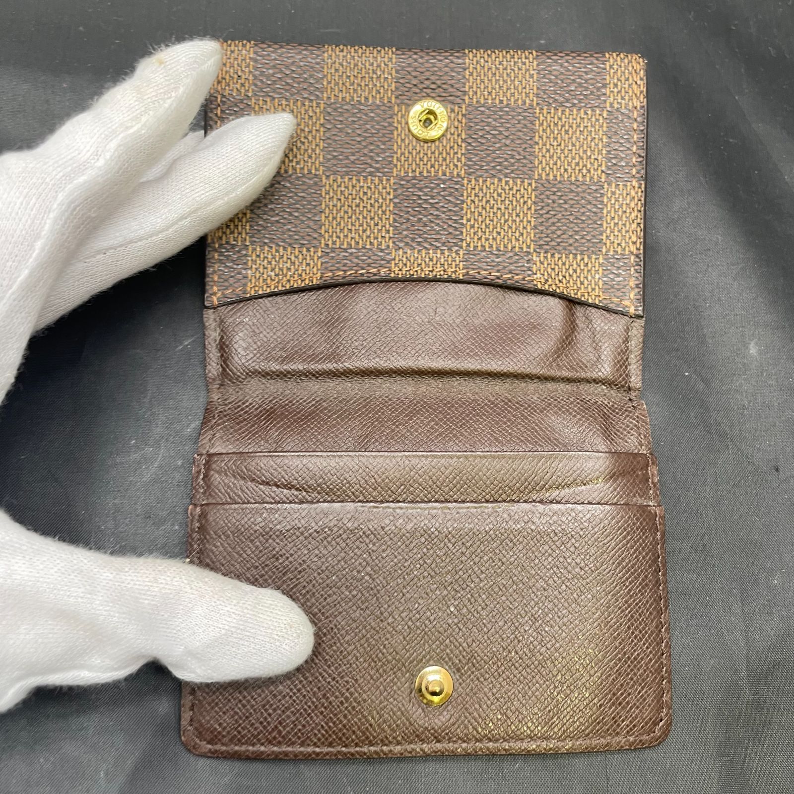 ルイヴィトン ダミエ コインケース B25110482 楽天市場】【財布】LOUIS VUITTON ルイ ヴィトン ダミエ ポシェット クレ  キーリング付 コインケース コインパース 小銭入れ N62658 【中古】【k】 : Blumin 楽天市場店