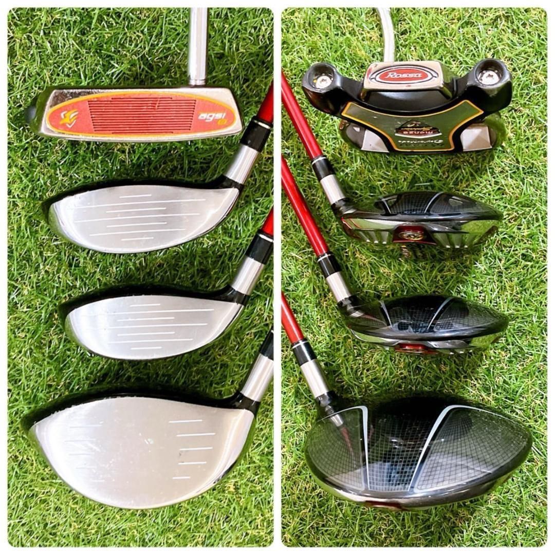 豪華13本 テーラーメイド バーナー メンズゴルフセット 初心者 入門 右