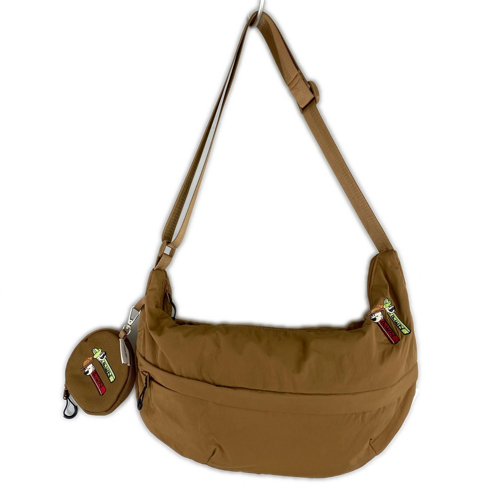 ear papillonnerのボディバッグ美品 ear PAPILLONNER イア パピヨネ コインケース付きボディバッグ