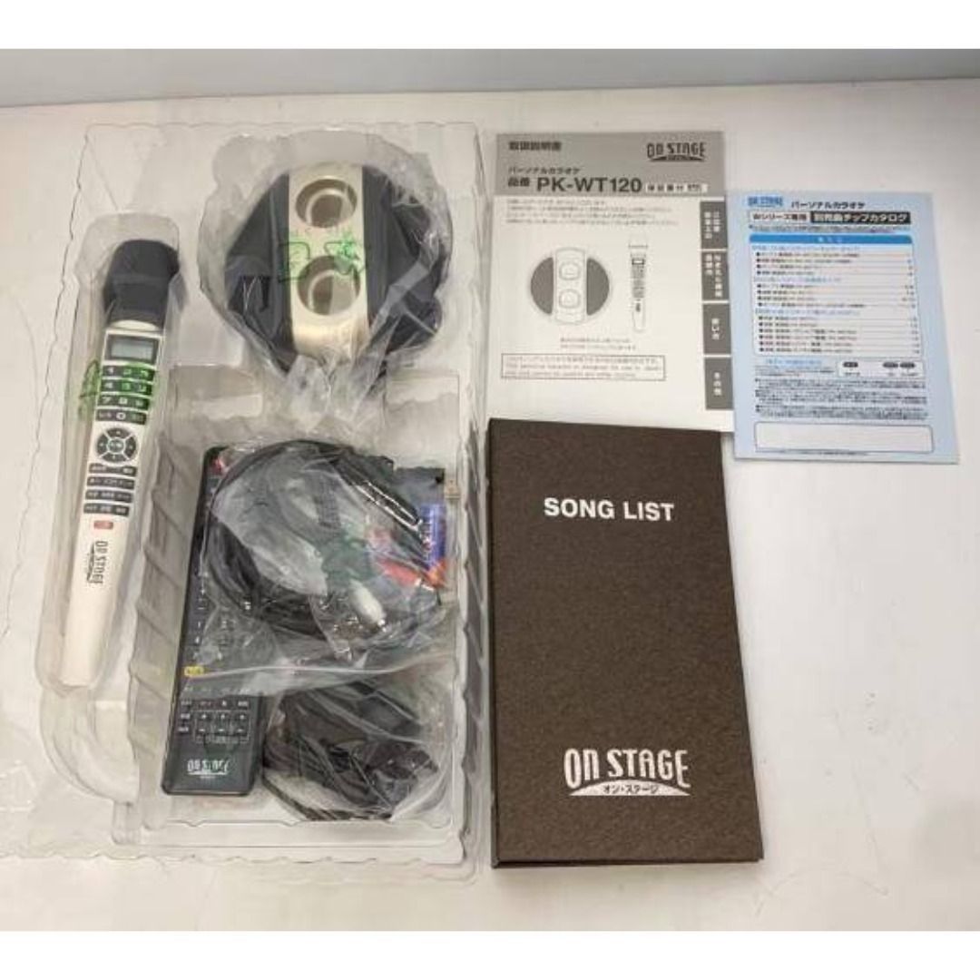新品未使用】ON STAGE PK-WT120 カラオケセット - メルカリ