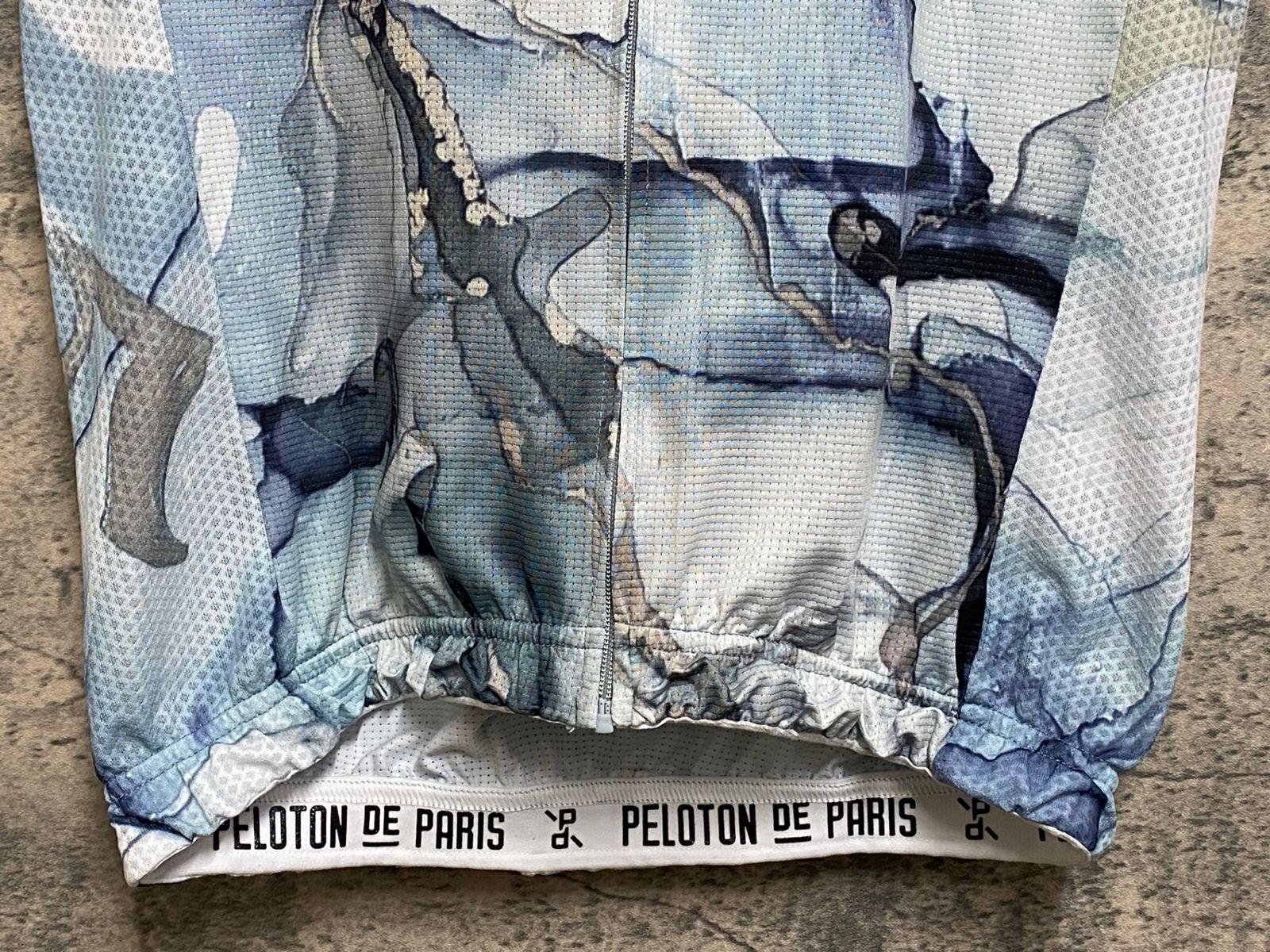 JO992 プロトンドパリ PELOTON DE PARIS 半袖 サイクルジャージ 水 総