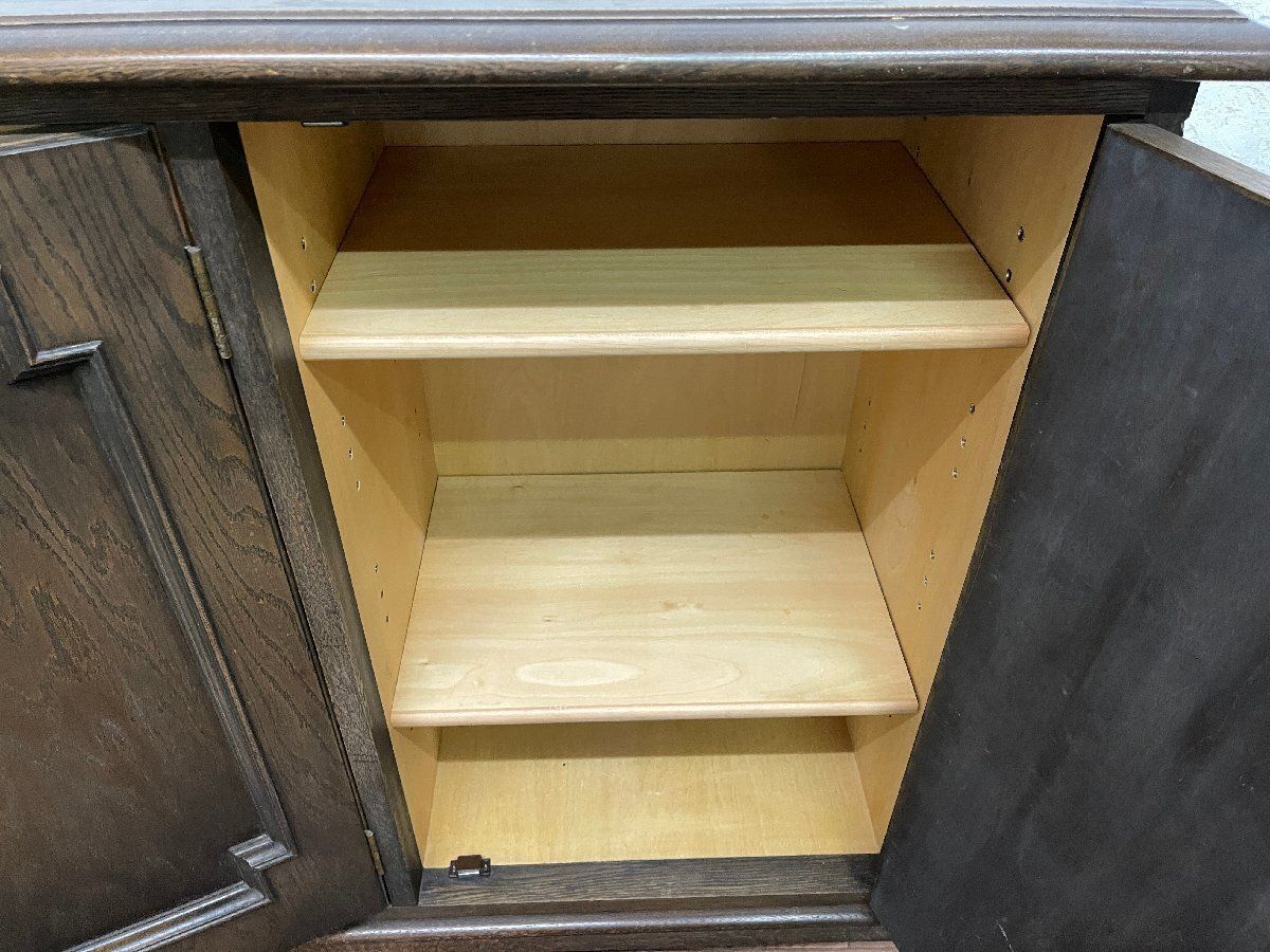 EHK63 永田良介商店 電話台 ナラ材(オーク材) 神戸洋家具 キャビネット EHK63 永田良介商店 電話台 ナラ材(オーク材) 神戸洋家具 キャビネット