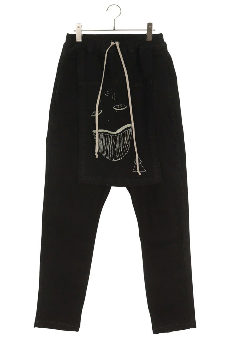 ダークシャドウ サイズ:S  DU02B4370 プリントサルエルデニムパンツ 新古品 SB01 ダークシャドウ DU02B4370 プリントサルエルデニムパンツ メンズ S