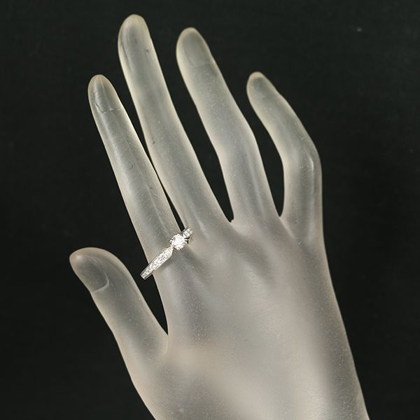 ショーメ リング ダイヤ ダイヤモンド 0.34ct D VVS1 プリュム