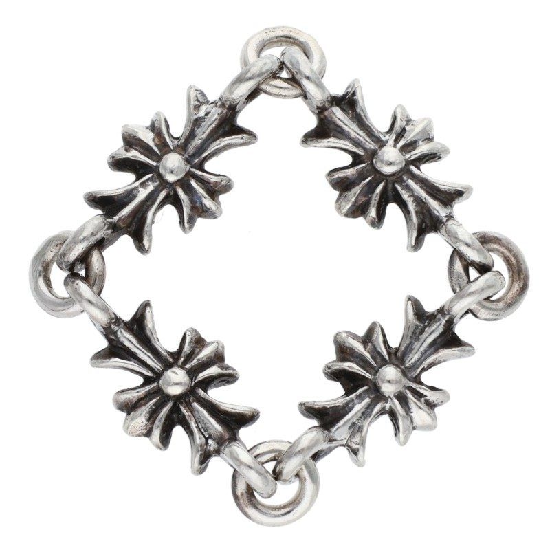 クロムハーツ RING TNY E CH PLS SAP/タイニーECHプラス サファイア