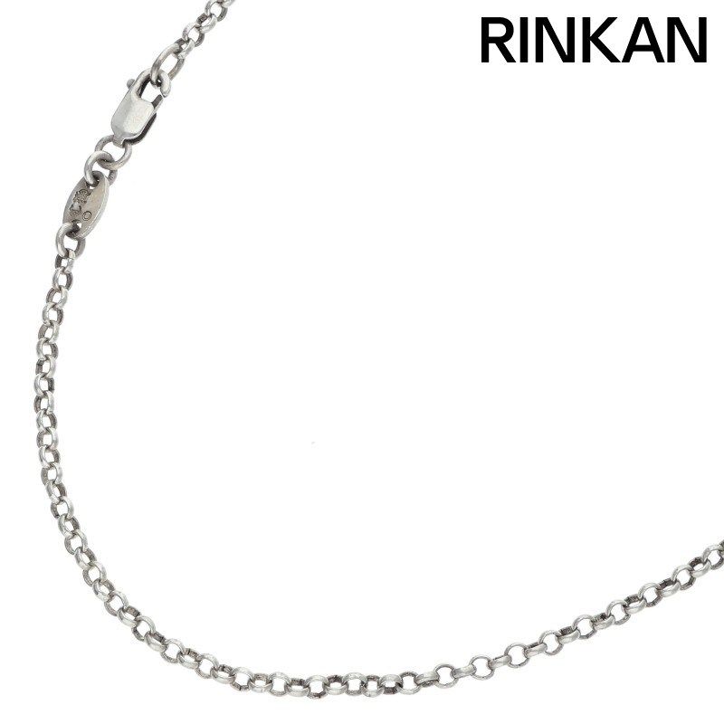 クロムハーツ NECKCHAIN R16/ロールチェーン16inch シルバーネックレス