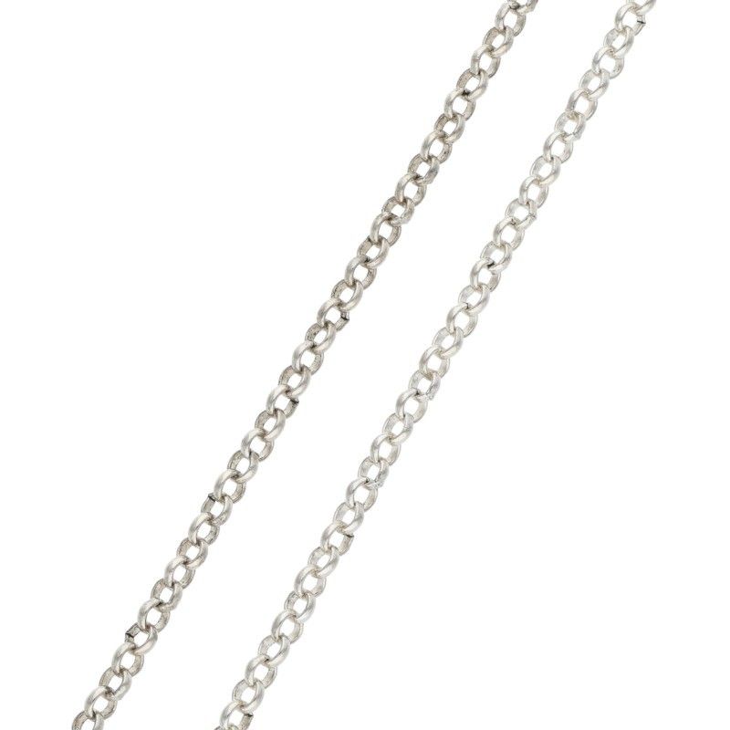 クロムハーツ NECKCHAIN R20/ロールチェーン20inch シルバーネックレス