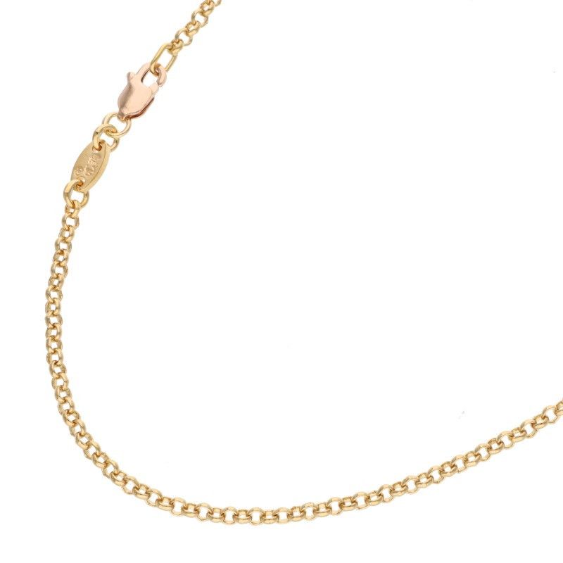 クロムハーツ 22K NECKCHAIN R20/ロールチェーン20inch ゴールド