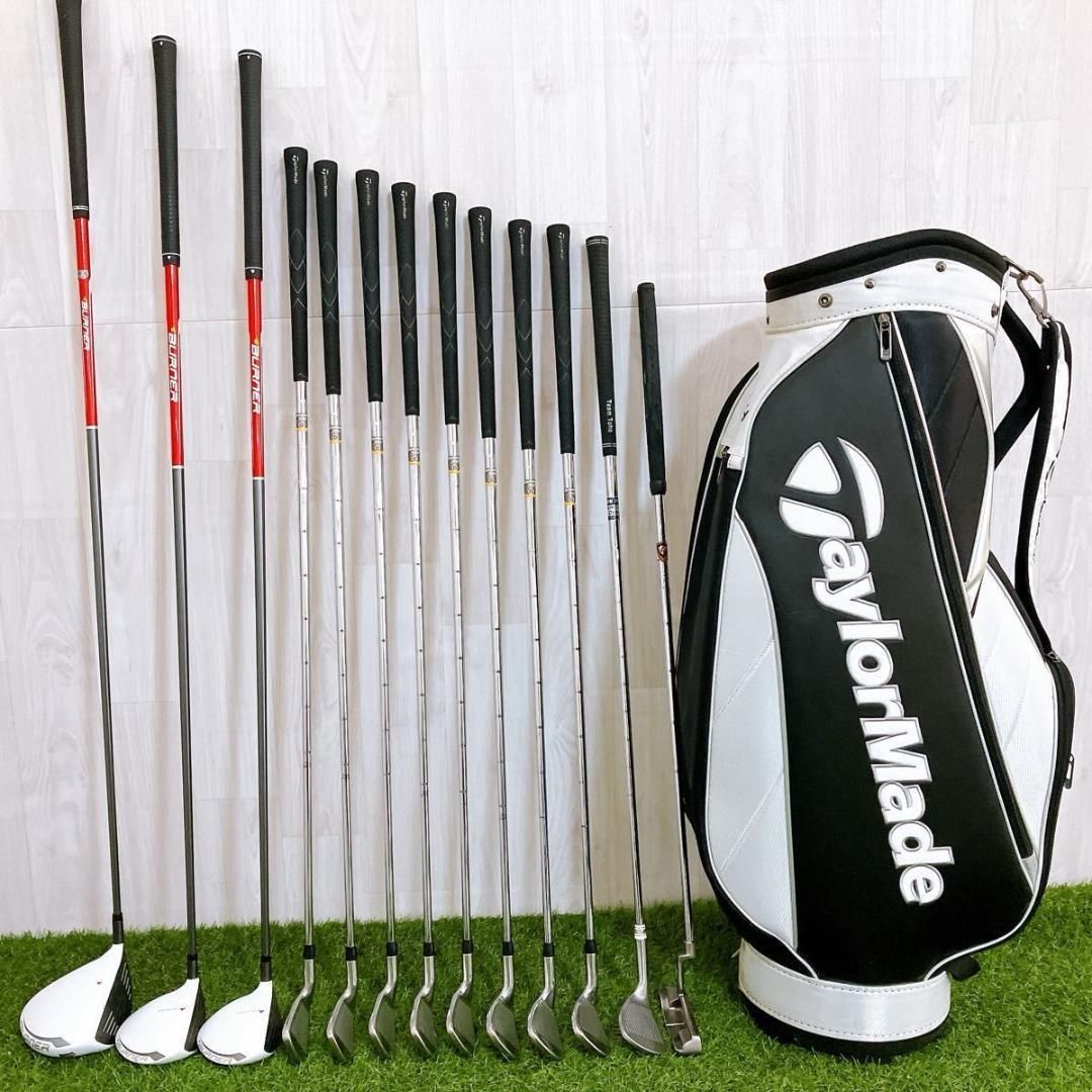 【豪華フルセット】　テーラーメイド　バーナー　メンズゴルフクラブセット テーラーメイド バーナー メンズゴルフセット コースデビュー フル