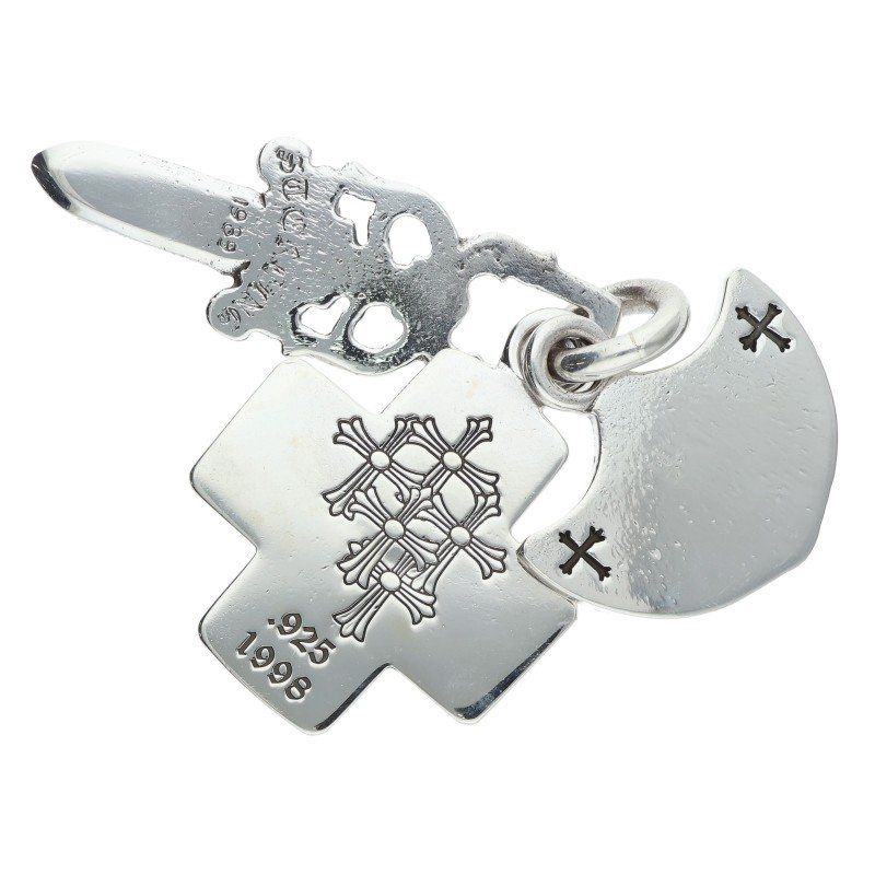 クロムハーツ 3TRINKETS/スリートリンケッツペンダント シルバー