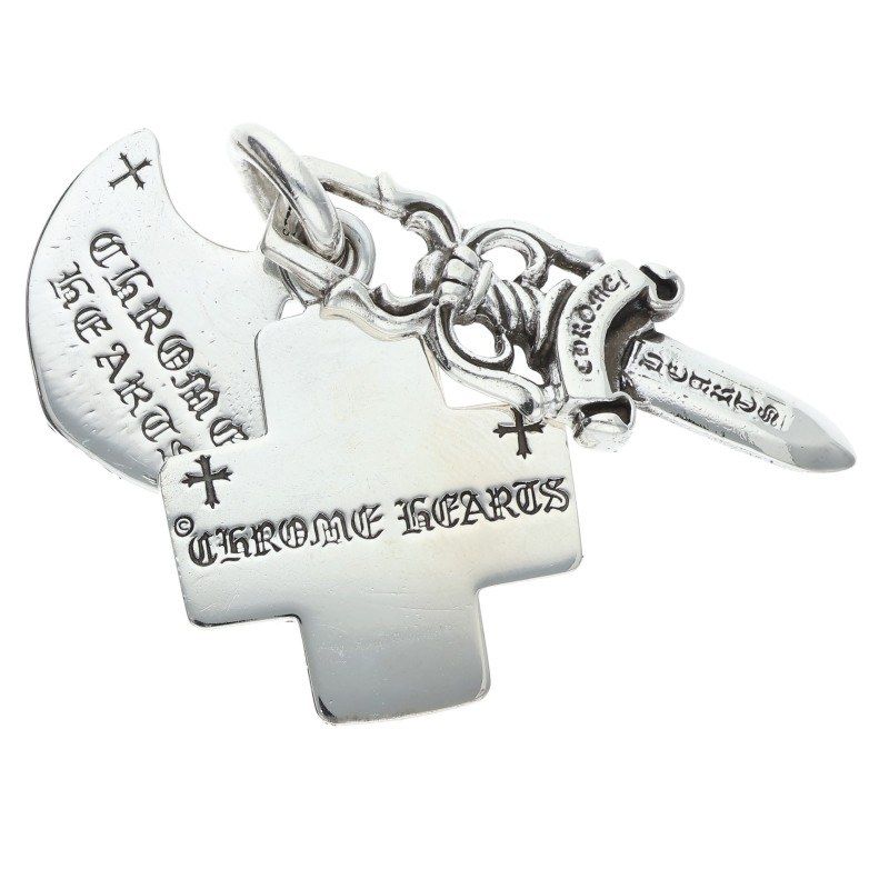 スリートリンケッツ　ペンダント 楽天市場】CHROME HEARTS 3 TRINKETS PENDANT PAVE DIAMOND クロム