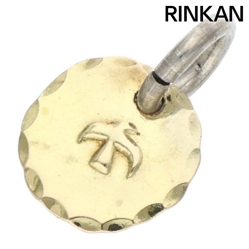 ゴローズ 全金メタル 大 オールド叩きネックレストップ メンズ 大