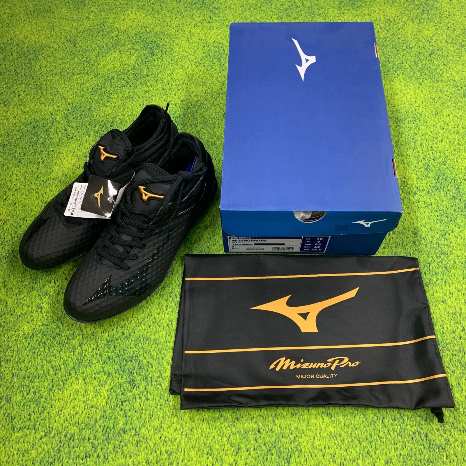 ミズノ MIZUNO Pro PS ベースボールスパイク 28.0cm 野球 11GM180000 H 