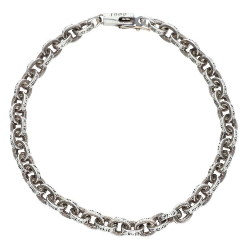 Chrome CH シルバー チェーンブレスレット クロムハーツ PAPER CHAIN/ペーパーチェーン シルバーブレスレット