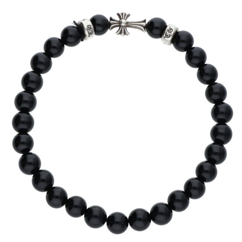 クロムハーツ 6mm BEAD/6mmビーズブレス BEAD ONYX 6mm オニキスビーズ
