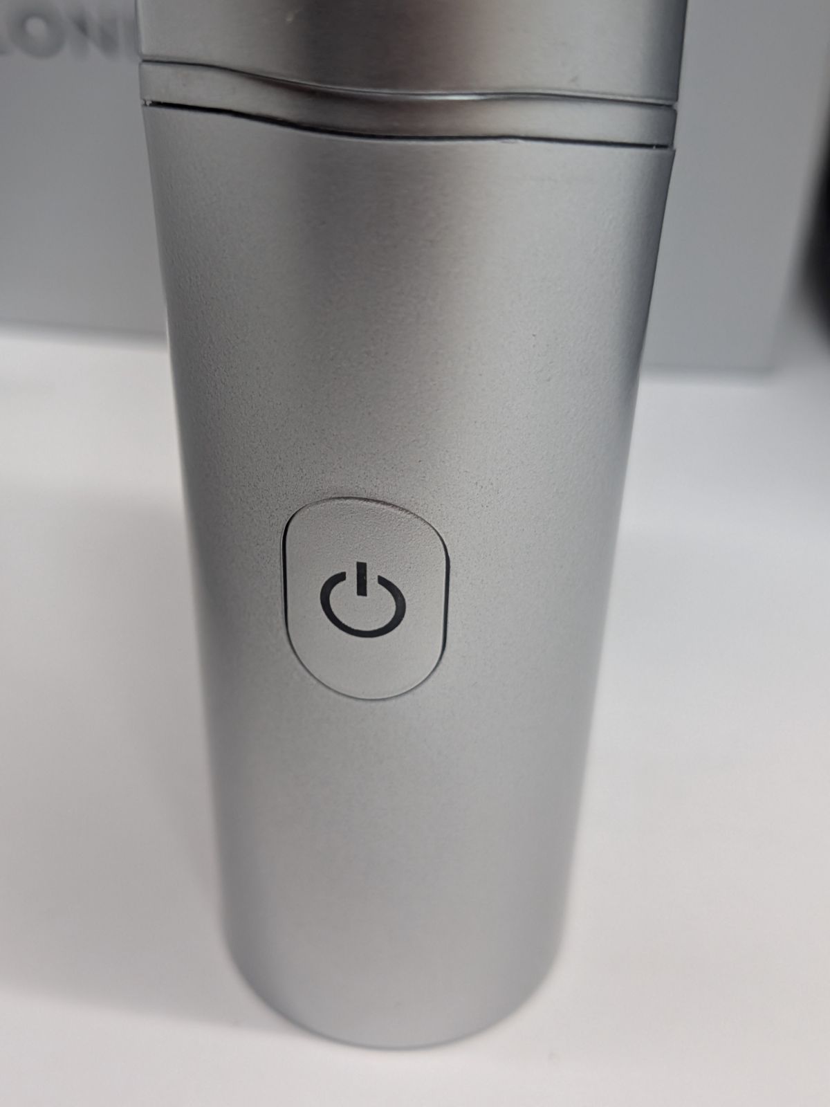 SALONIA サロニア ピュアブライトスチーマー スチーマー グレー プラス