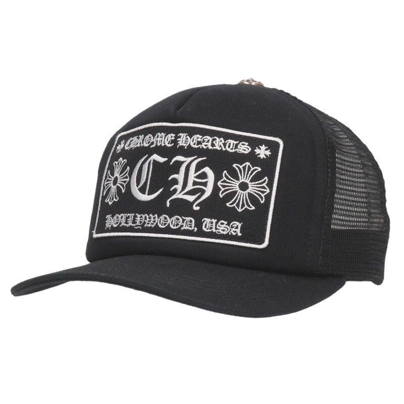 クロムハーツ TRUCKER CAPトラッカーキャップ CHパッチクロスボール付 クロムハーツ TRUCKER CAP/トラッカーキャップ CHパッチクロスボール付