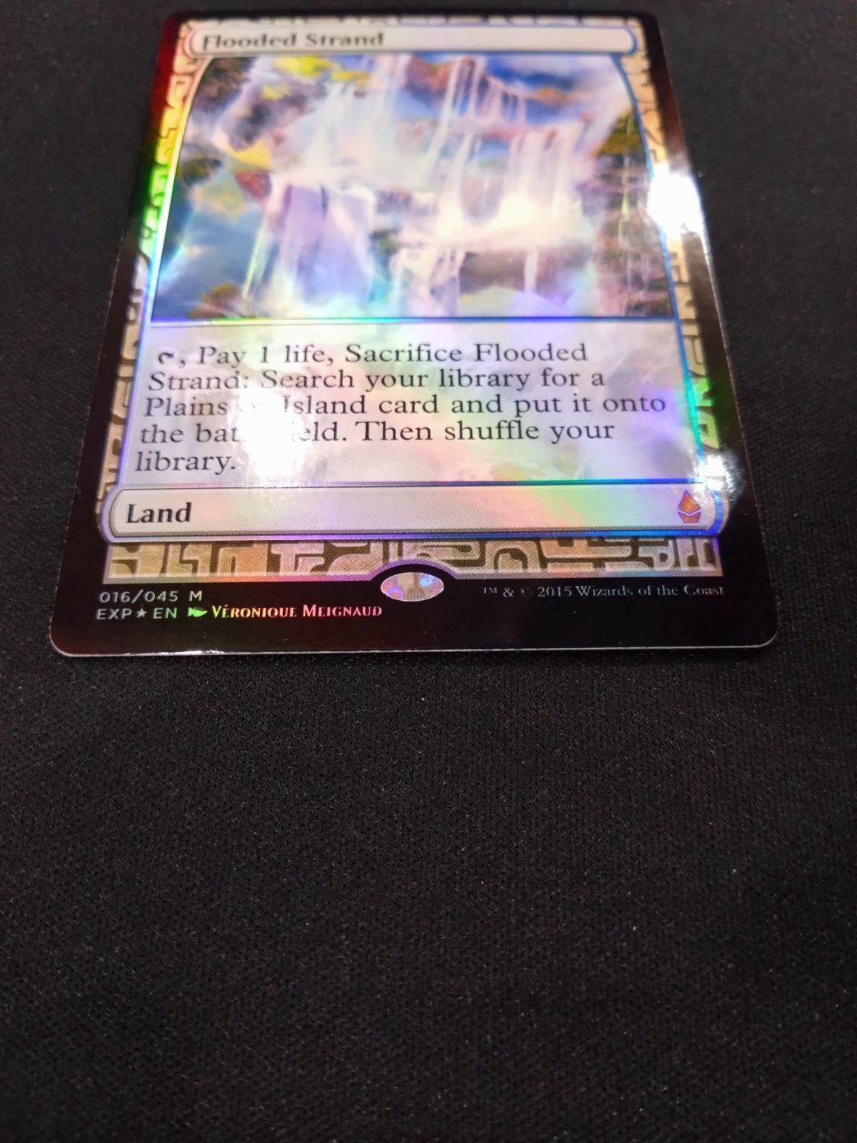 MTG 溢れかえる岸辺 Flooded Strand FOIL EXP ① - メルカリ