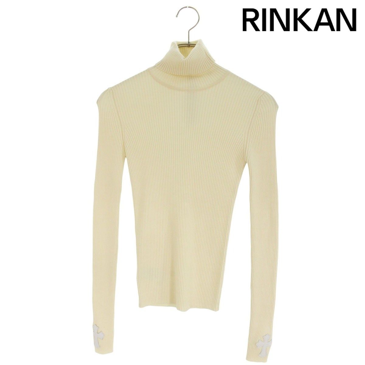 クロムハーツ　タートルニット クロムハーツ クロムハーツ タートルネック クロスパッチカシミア