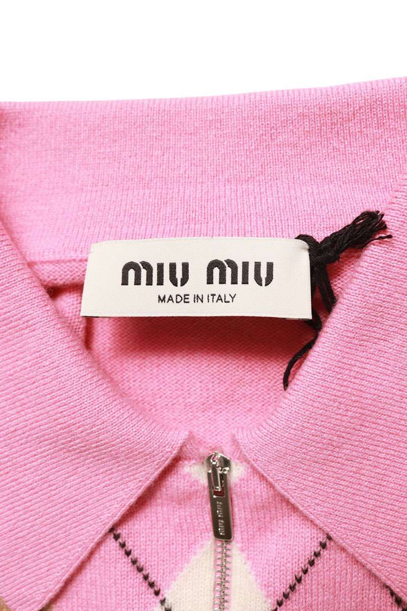 ミュウミュウ 25AW MMLB70 カシミヤポロニット レディース 40 - メルカリ