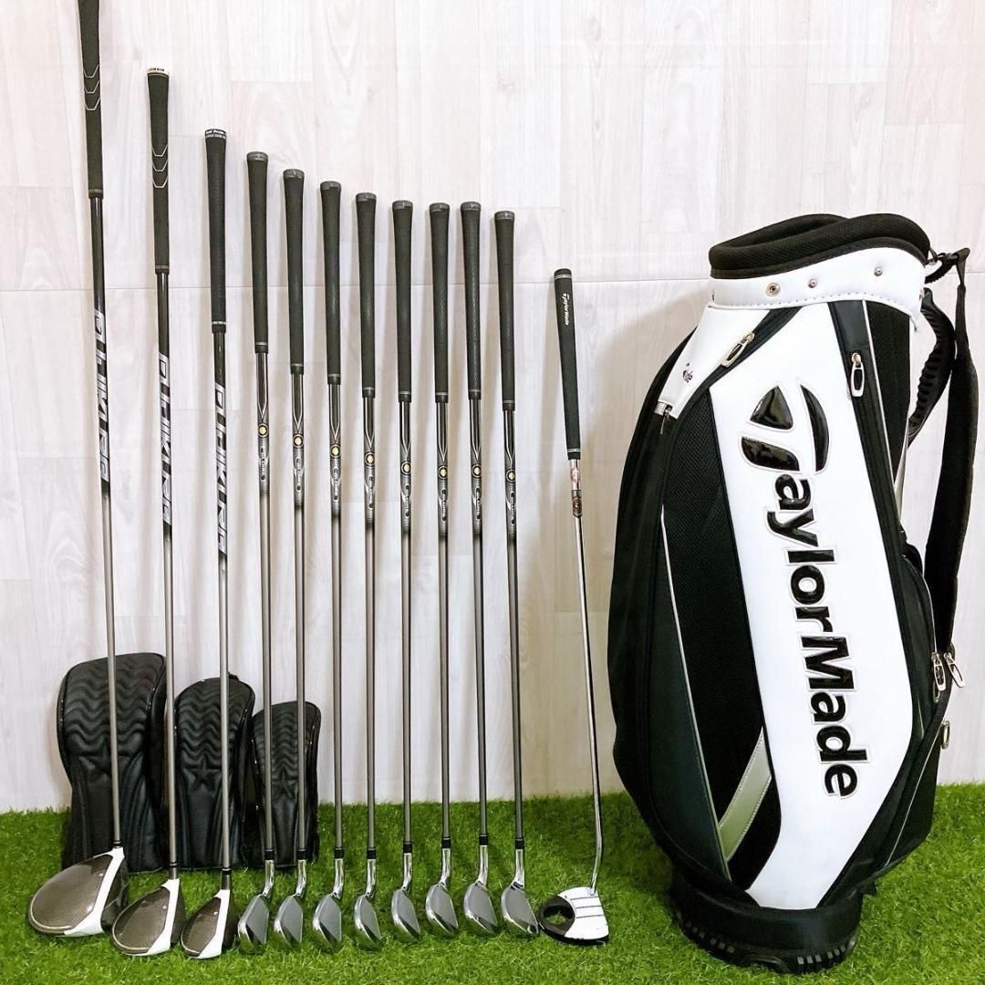 新品バッグ テーラーメイド ステルス2 バーナー メンズゴルフセット 初心者 R テーラーメイド ステルスグローレ メンズゴルフセット 12本 初心者 右