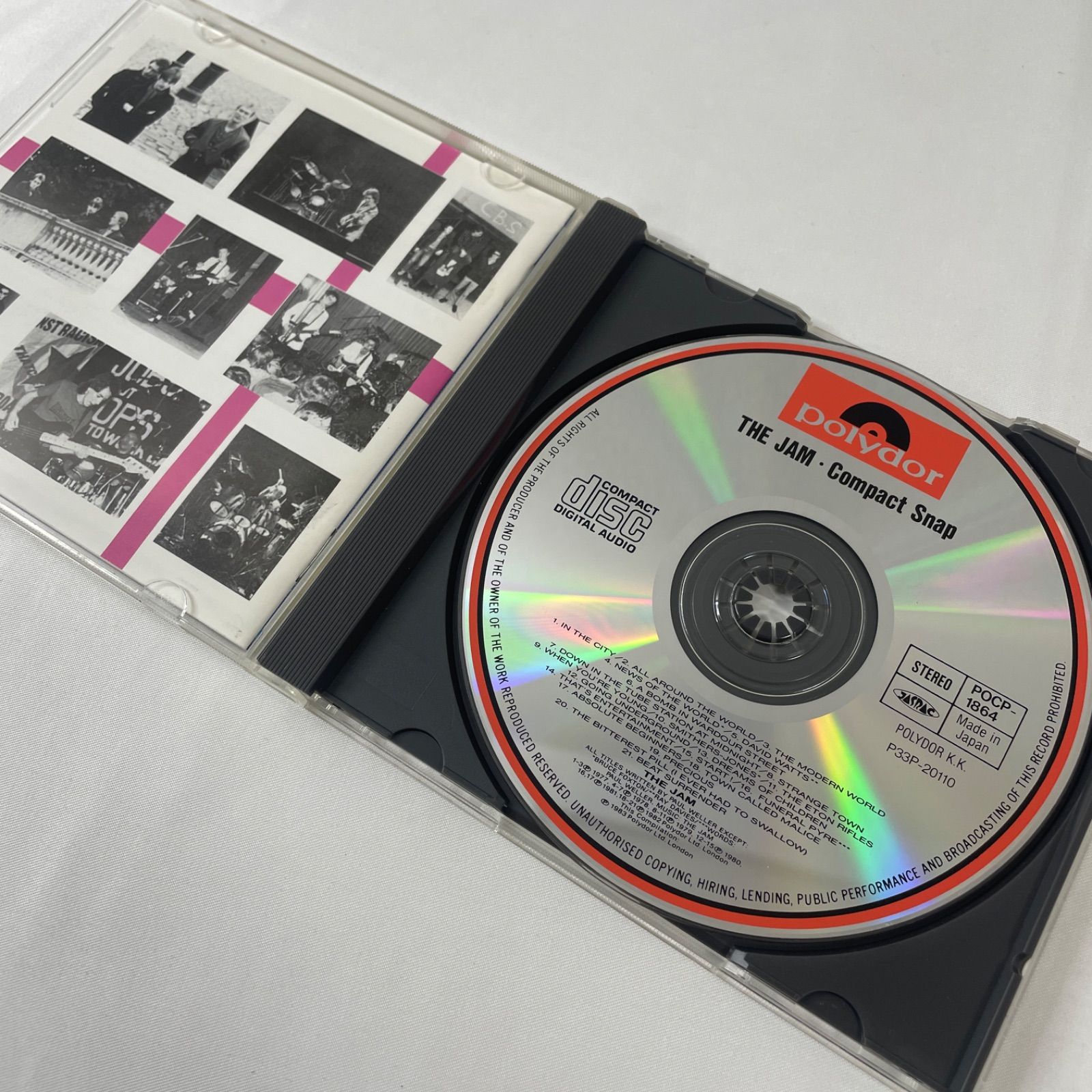 ザ・ジャム - ザ・ジャム・ベスト】CD 日本盤 リイシュー 帯付 The Jam
