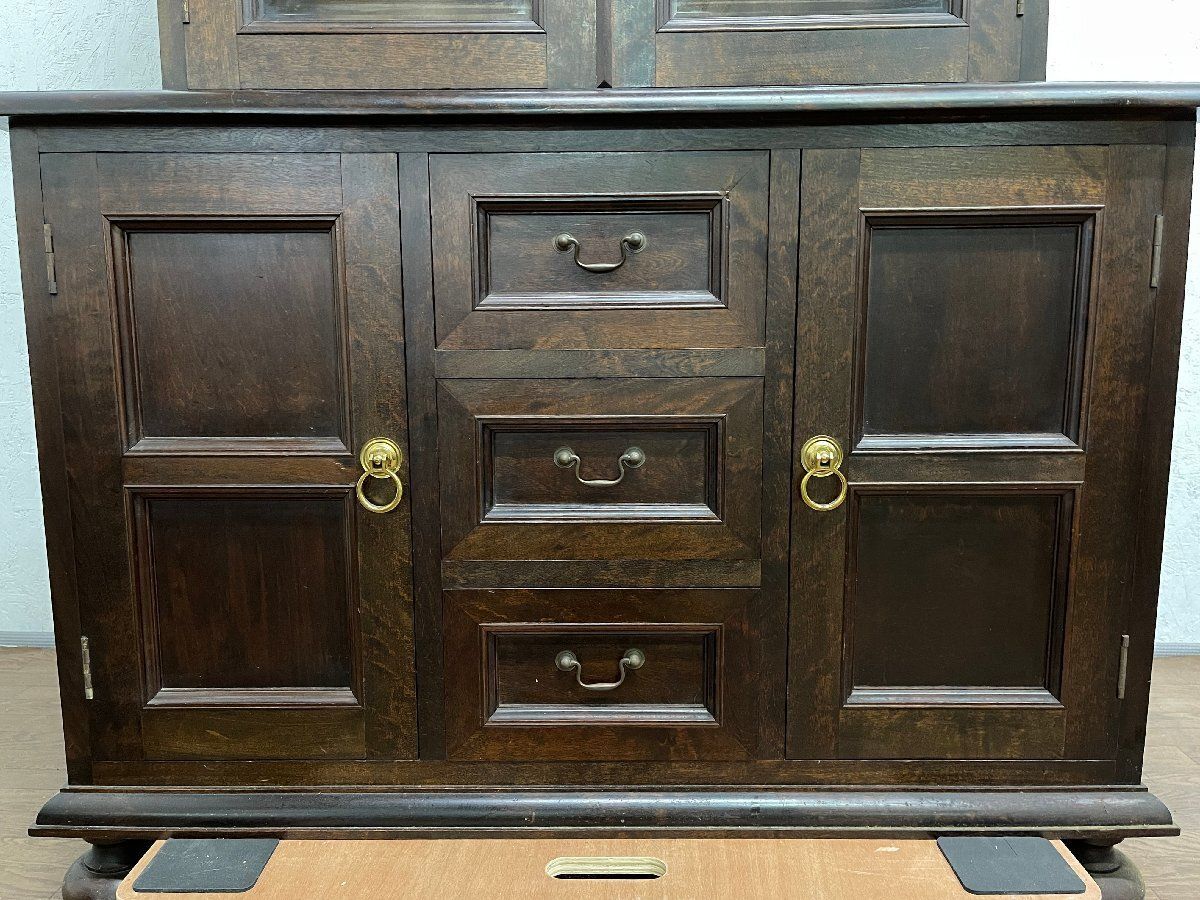 ○松本民芸家具 310型食器棚 カップボード 収納家具 キャビネット