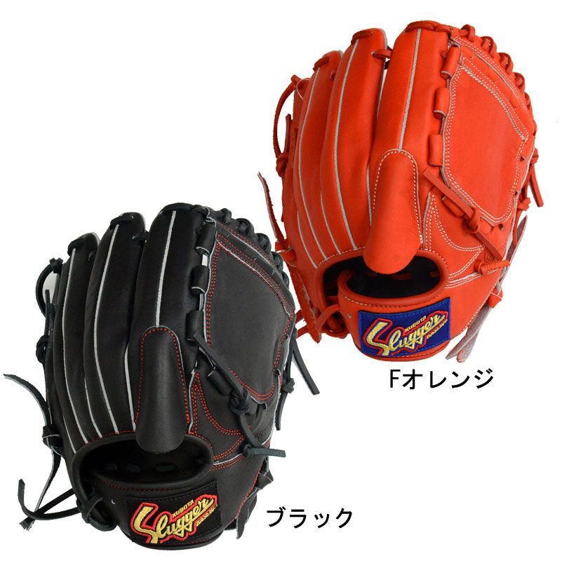 クボタスラッガー SLUGGER  軟式少年用グラブ KSN-J1P J1型  野球 軟式 グローブ グラブ JR ジュニア   23SS(KSN-J1P) 久保田、Fオレンジ