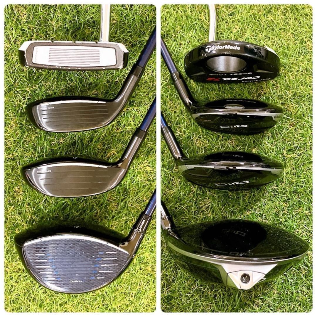 クラブのみ ゴルフクラブ メンズ セット テーラーメイドQi10 11本 初心者 テーラーメイド Qi10 SIM2 MAX メンズゴルフセット 11本 初心者 - メルカリ