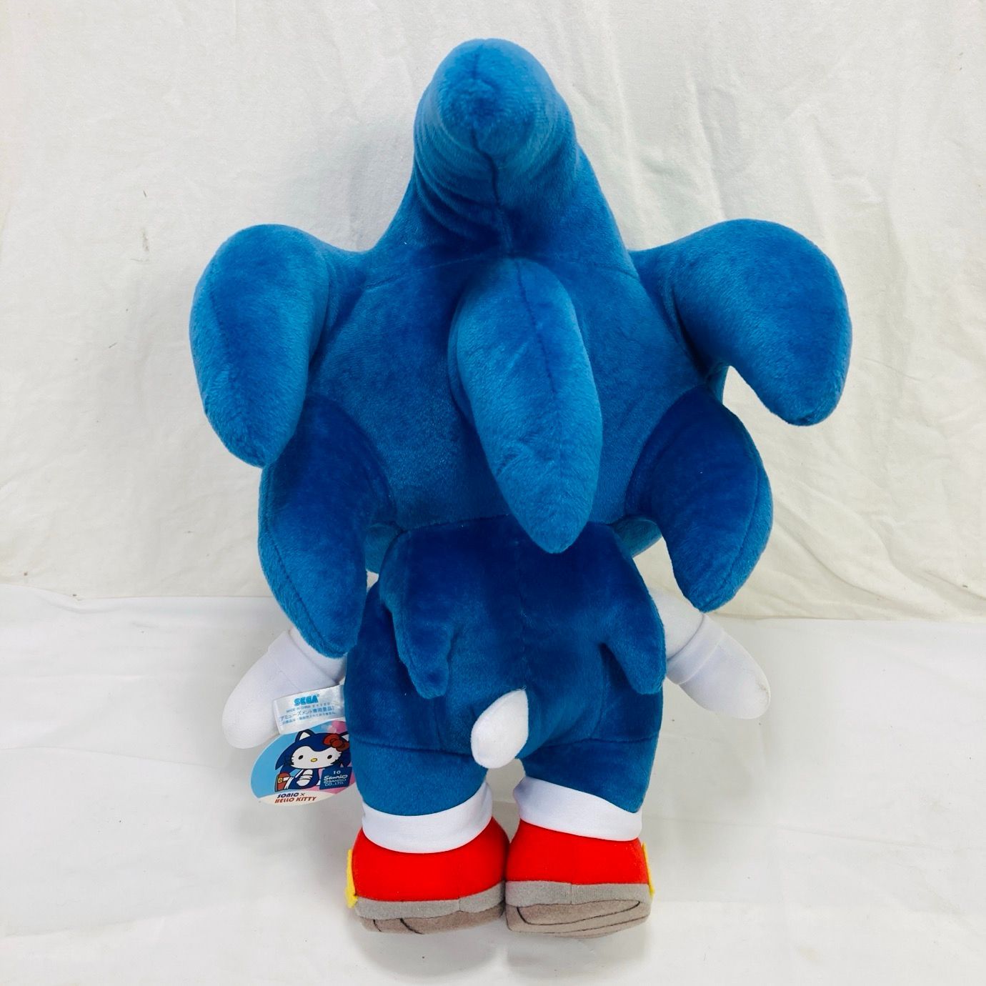 ソニック　キティ　スーパージャンボぬいぐるみ 35cm SONIC x HELLO KITTY スーパージャンボぬいぐるみ ソニック