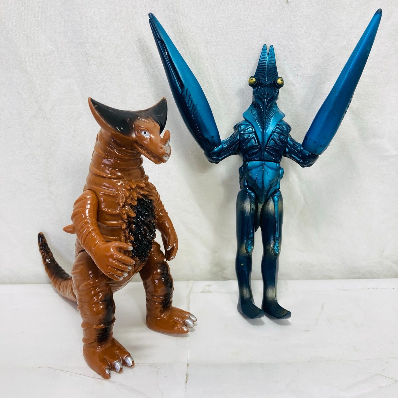 当時品 ウルトラマン 怪獣 まとめ ソフビ 1983 1992 ゼットン ゴモラ