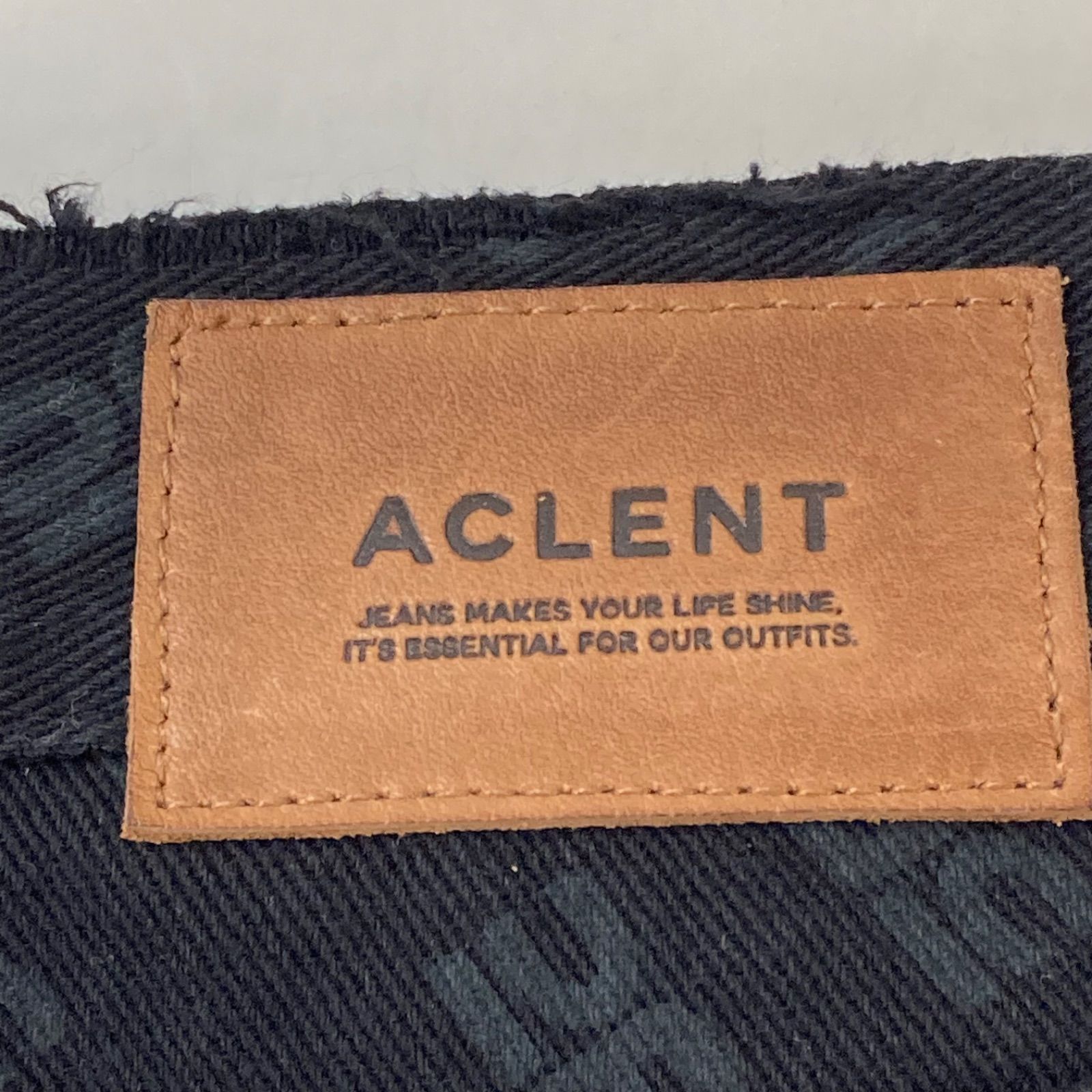 aclent デニム ショート パンツ Acne Studios - カジュアルデニムショートパンツ - ミッドブルー