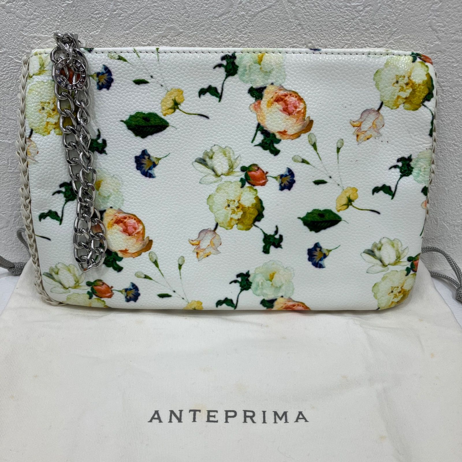 6457 ANTEPRIMA アンテプリマ クラッチバッグ ポーチ チェーン