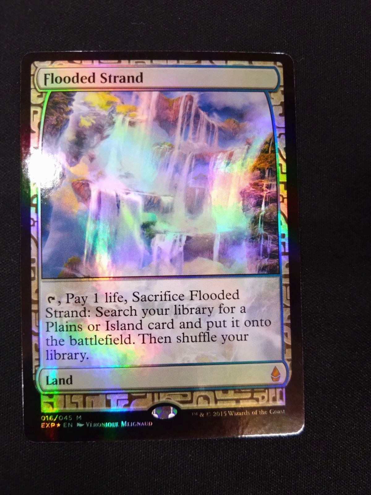MTG 溢れかえる岸辺 Flooded Strand FOIL EXP ② - メルカリ