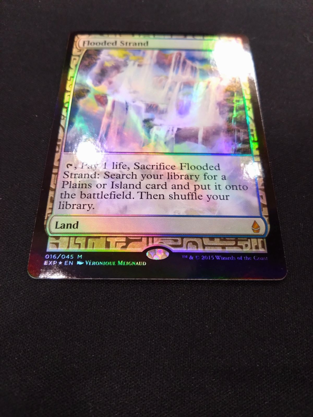 MTG 溢れかえる岸辺 Flooded Strand FOIL EXP ② - メルカリ