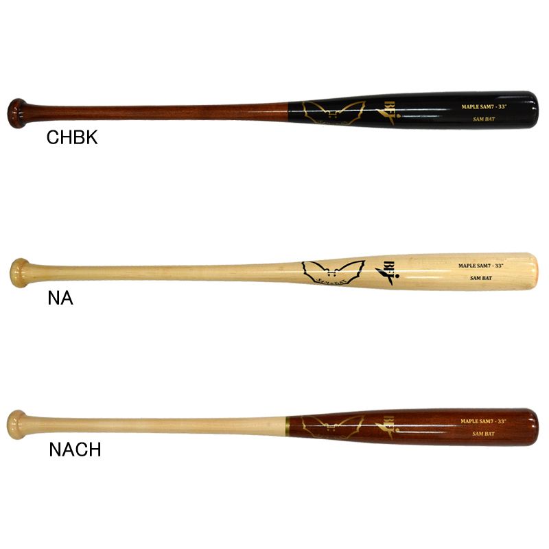 サムバット SAM BAT 硬式 木製バット 軽量モデル メイプル製 BFJマーク