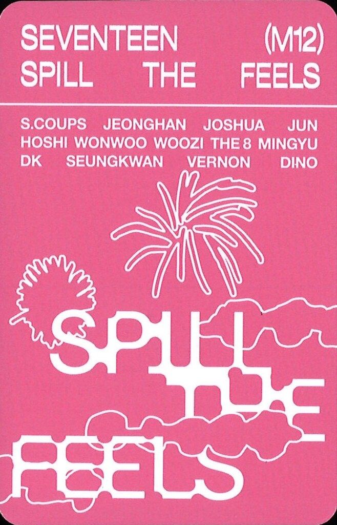 SEVENTEEN CARAT Ver. THE8 SPILL THE FEELS - メルカリ