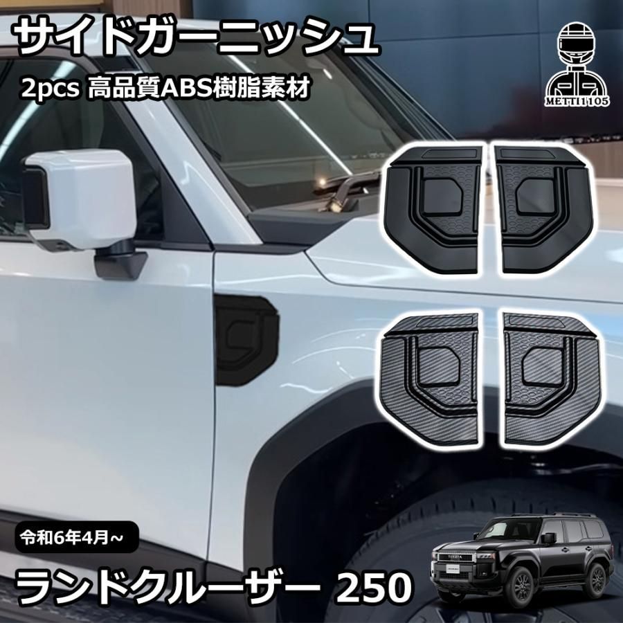 新型 ランドクルーザー 250 LC250 バックドアガーニッシュ 1P