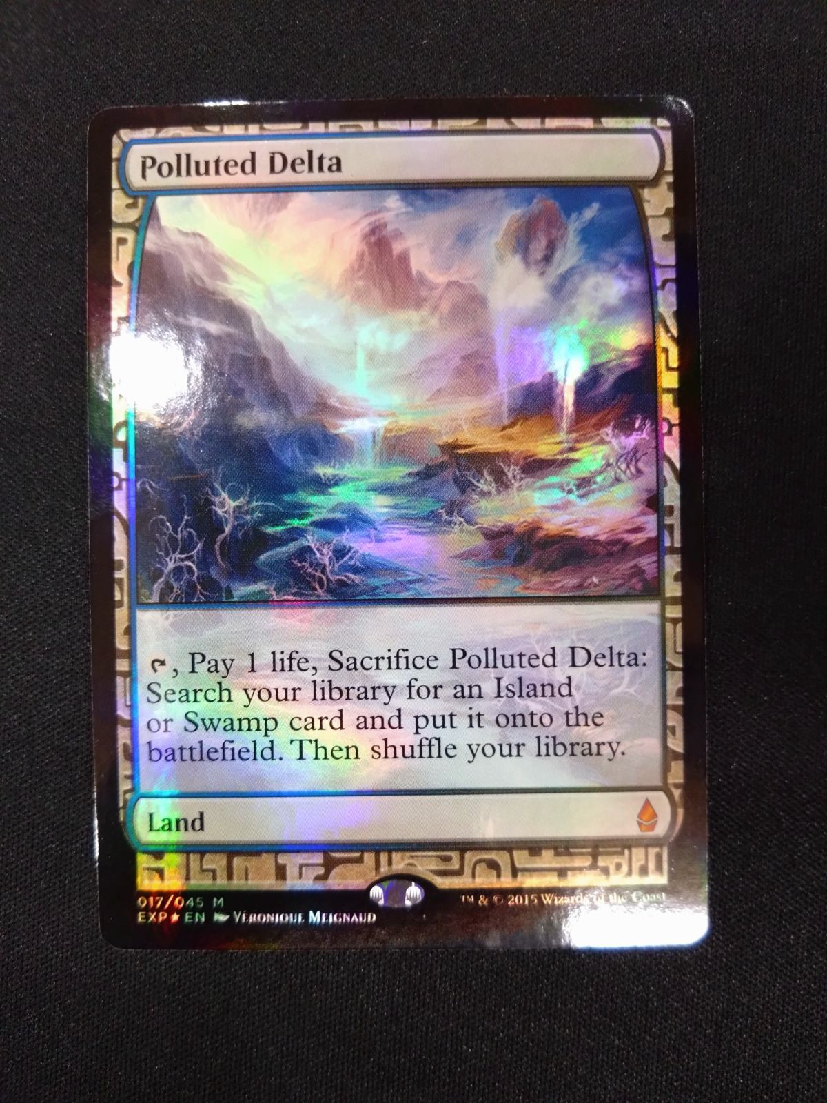 MTG 汚染された三角州 Polluted Delta FOIL EXP ① - メルカリ