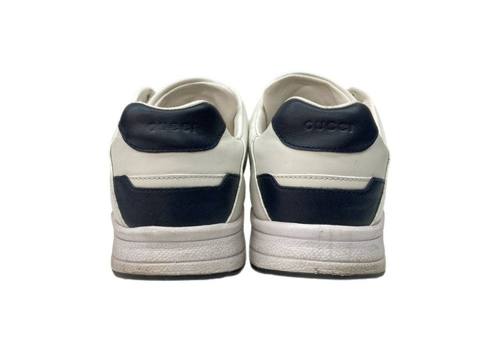 GUCCI インターロッキングG バイカラー ツートンスニーカー 37サイズ 25新作 GUCCI インターロッキングG メンズ スニーカー スエード (GUCCI