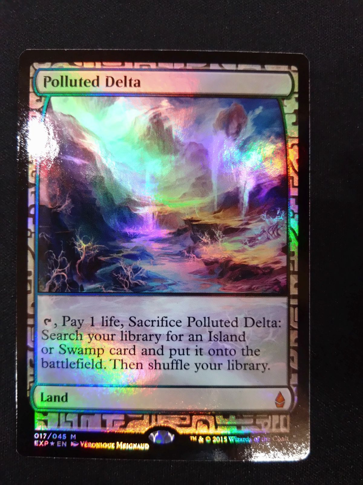 9/30迄の出品【汚染された三角州】【EXP】【foil】 Foil】《汚染された三角州/Polluted Delta》[EXP] 土地R | 日本最大級