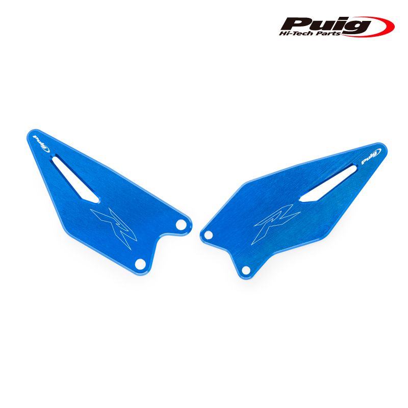 なな商品です。 Puig 22008A HEEL PLATES [BLUE] KAWASAKI ZX-6R NINJA(24-25) プーチ