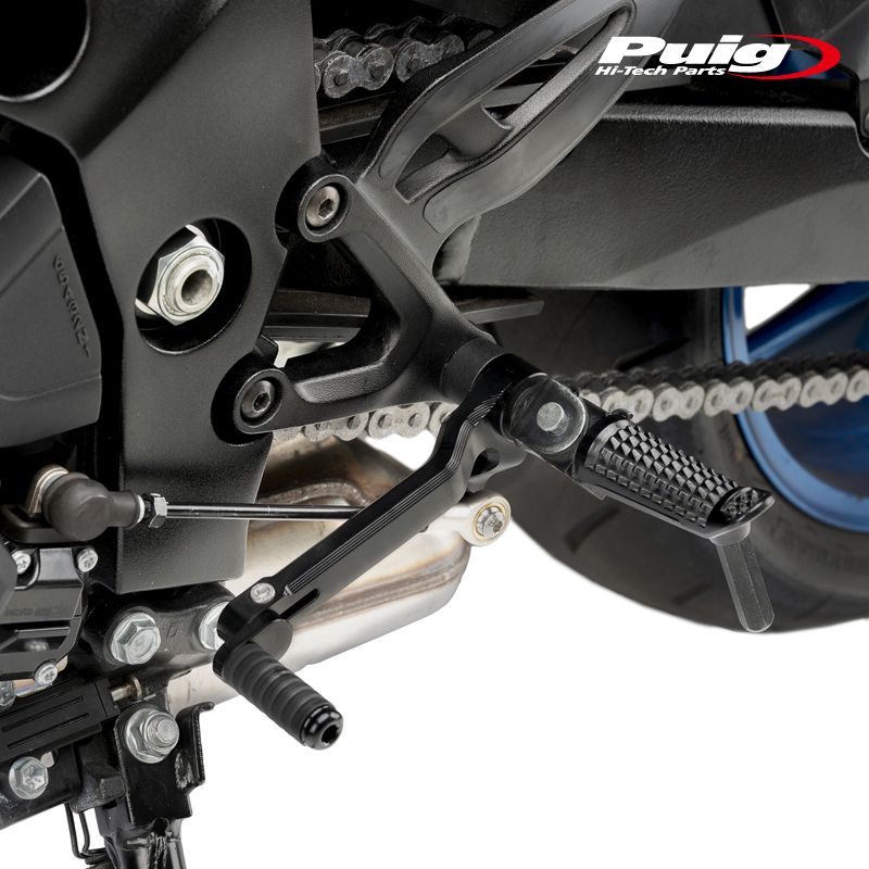 Puig 22121N ADJUSTABLE GEAR SHIFT PEDAL [BLACK] SUZUKI GSX-S1000 (22-25) プーチ アジャスタブルシフトペダル