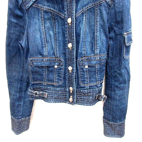 エポカ EPOCA ジャケット デニム Gジャン ジージャン 38 インディゴ