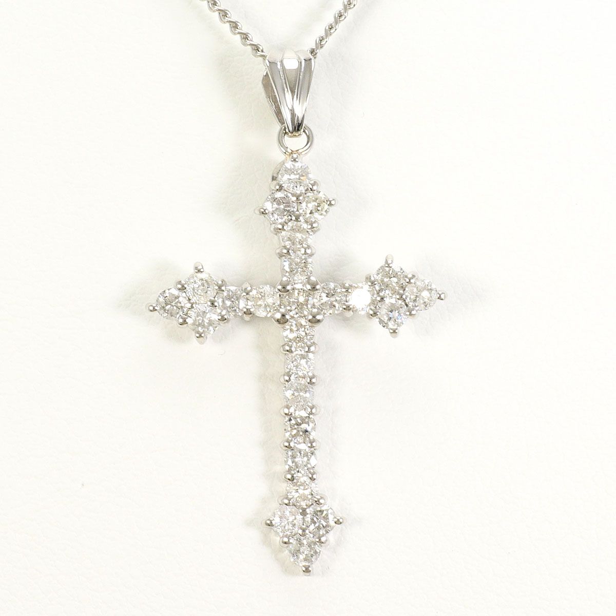 鑑別書PT900/PT850ダイヤ1.00きらりんスリーストーンネックレス 鑑別書PT900/PT850ダイヤ1.00きらりんスリーストーンネックレス 鑑別書