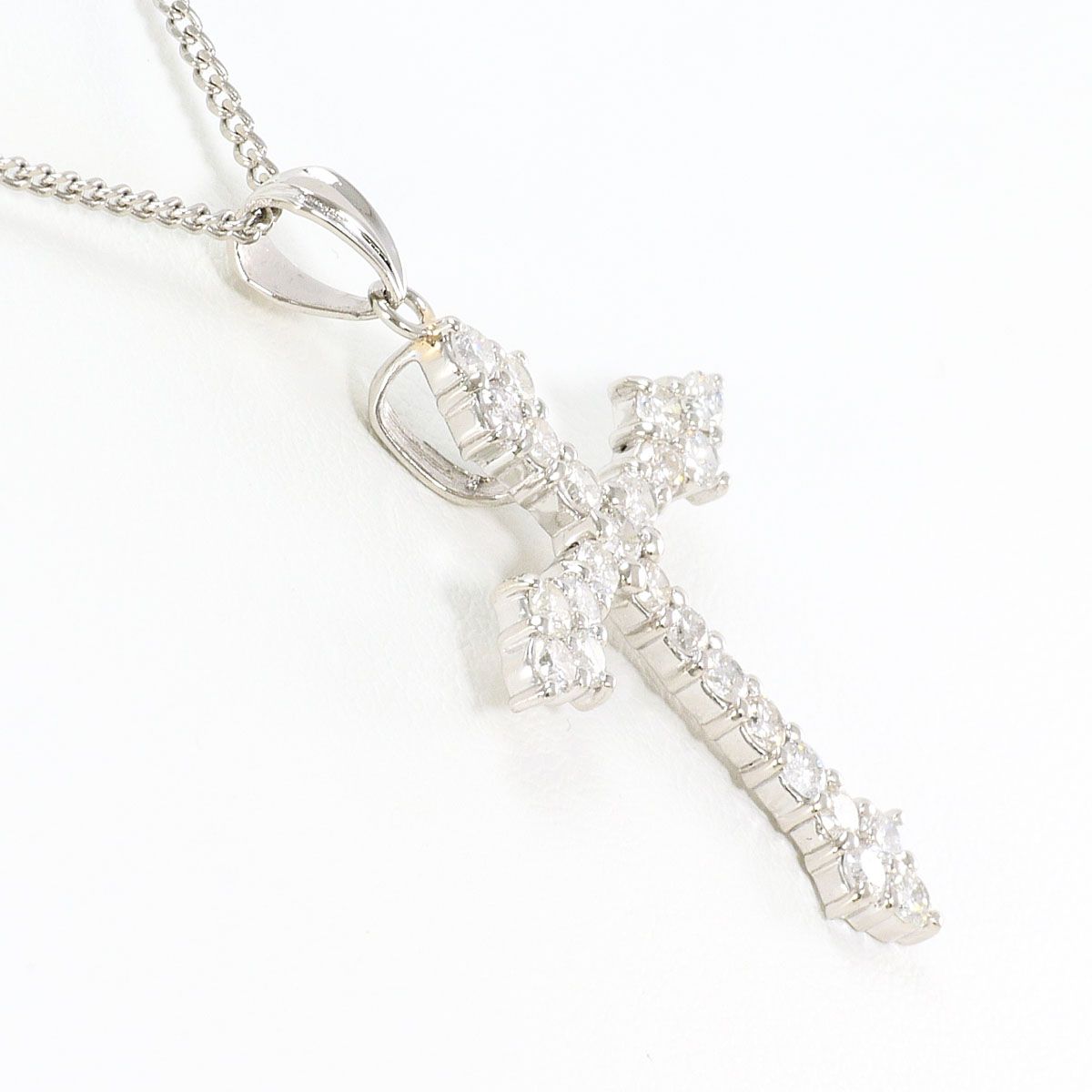 ダイヤモンド/1.00ct ネックレス Pt900 Pt850 I2973 PT900 PT850 ダイヤモンド ネックレス J362686 | ユキザキセレクト